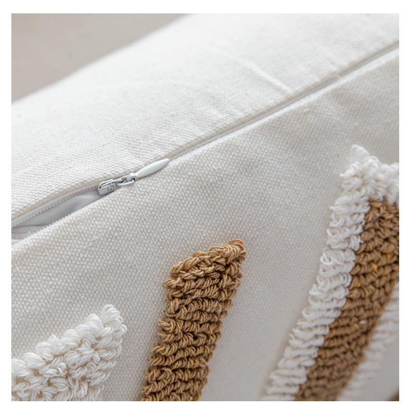 Bohemian Tufted Pillowcase Cover for Home Decor