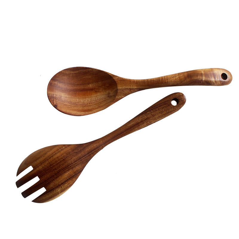 Acacia Wooden Rice Spoon for Cooking and Serving