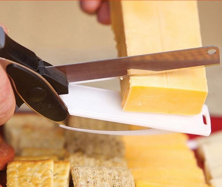 Stainless Steel Kitchen Knife Shears Vegetable Slicer