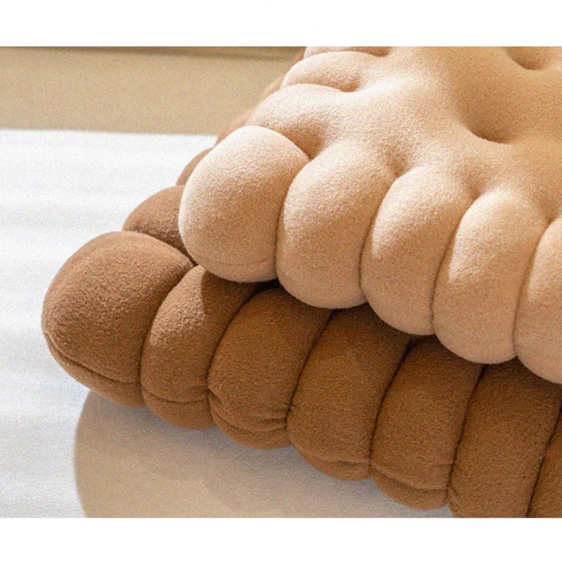 Classic Solid Biscuit Cushion