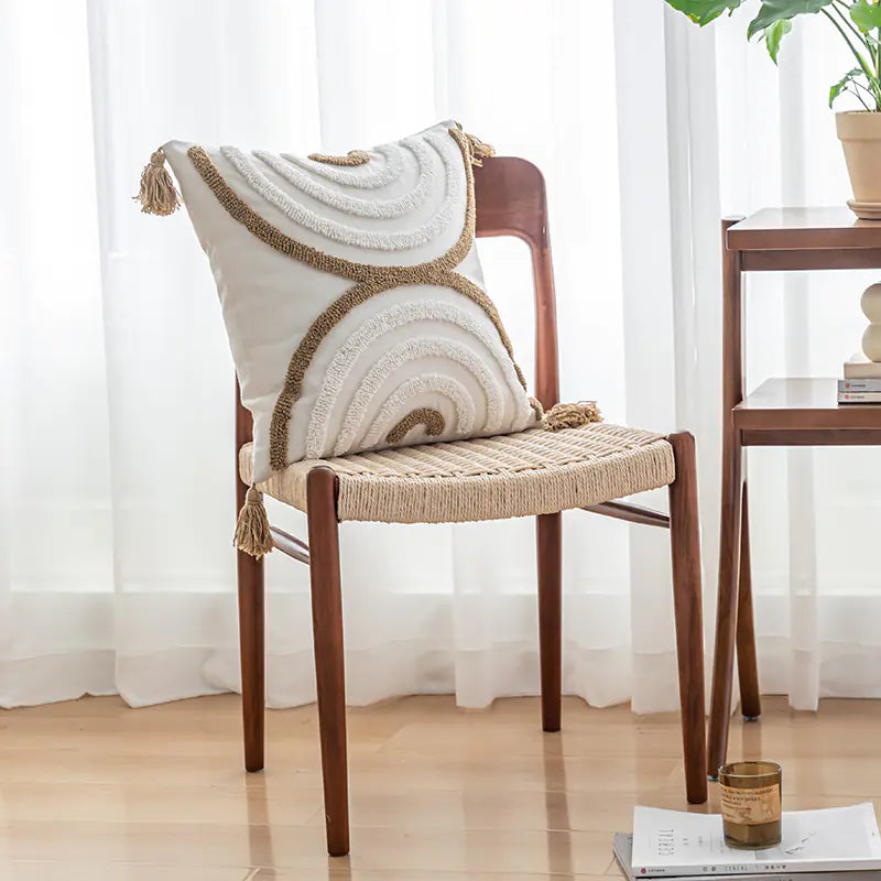 Bohemian Tufted Pillowcase Cover for Home Decor