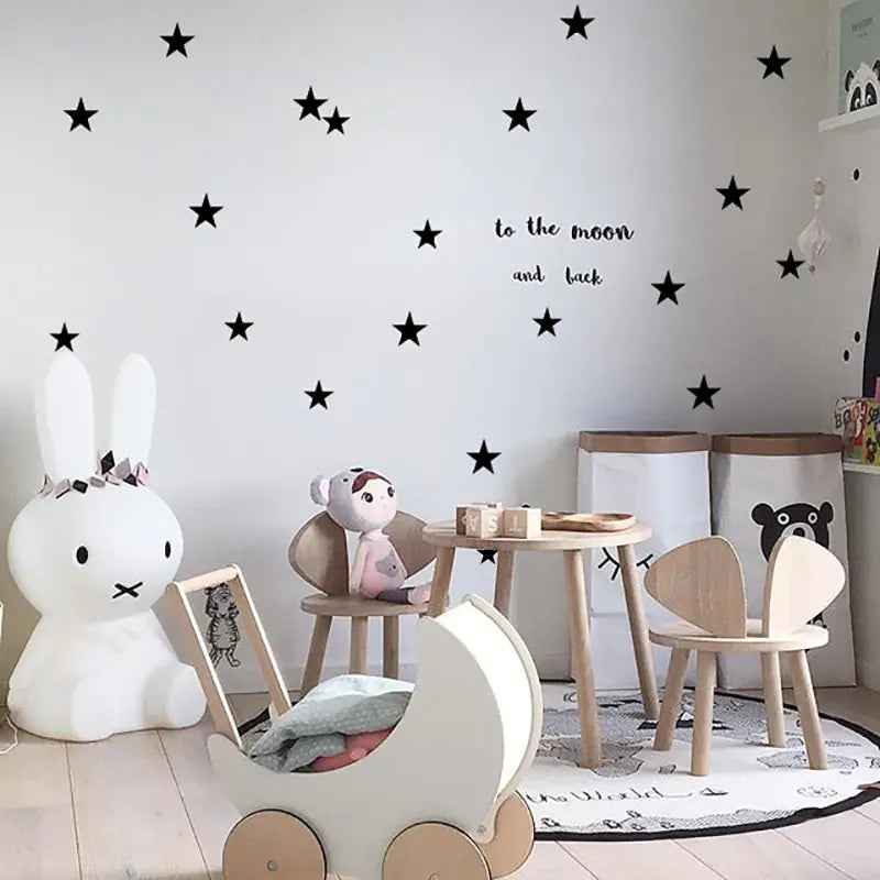 Creative Star PVC Wall Stickers Set