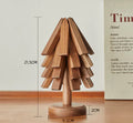 Walnut Wood Coaster Tree - Solid Wood Heat Insulation