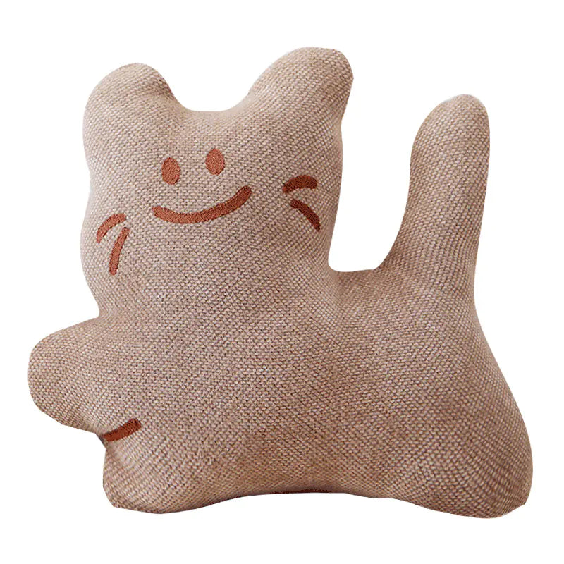 Cat Pillow Cover - Cute Nordic Style Cushion