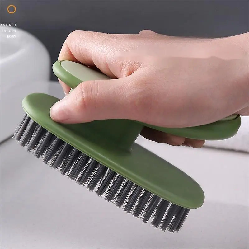 Stylish Hanging Laundry and Shoe Brush