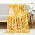 Nordic Style Knitted Sofa Blanket