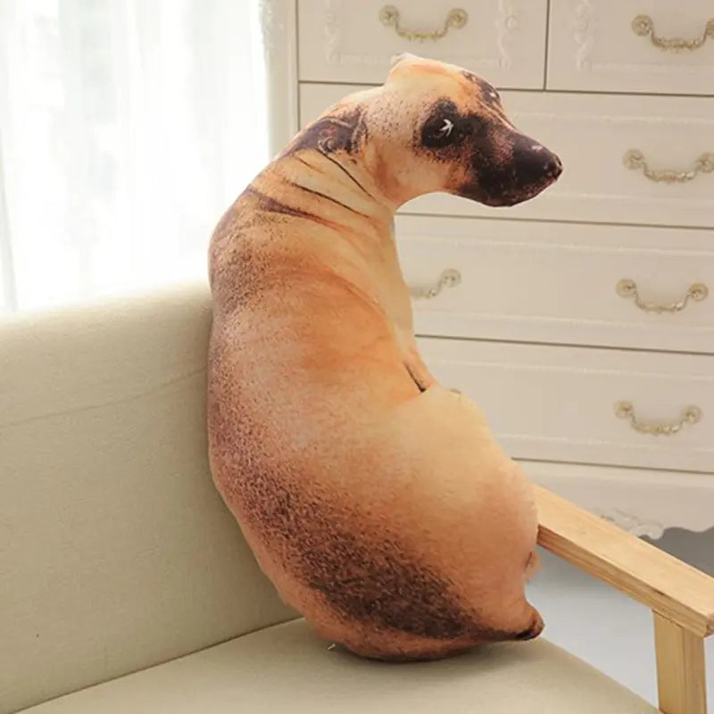 Simulation Dog Pillow 3D