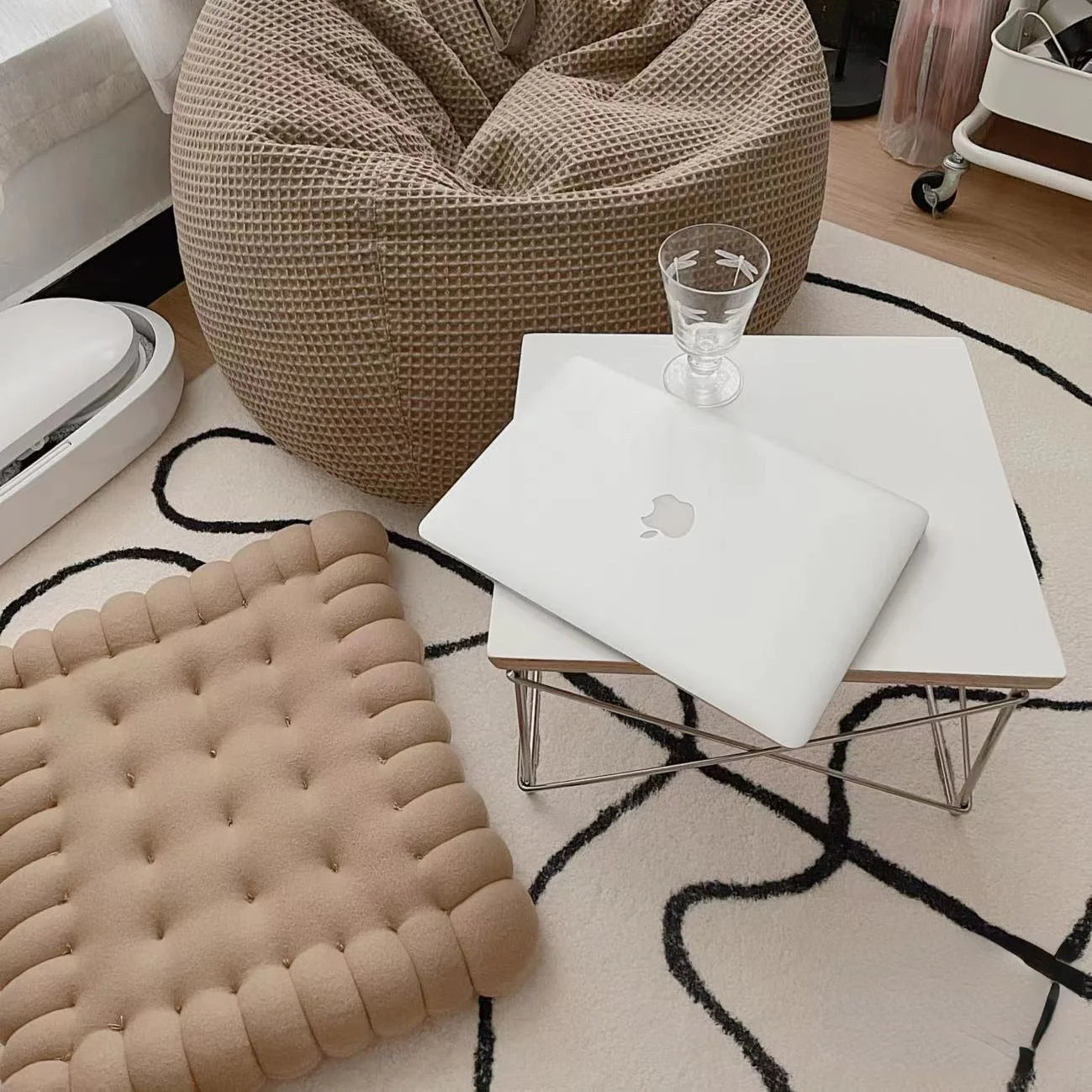 Classic Solid Biscuit Cushion