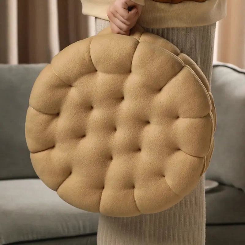 Whimsical Biscuit Cushion