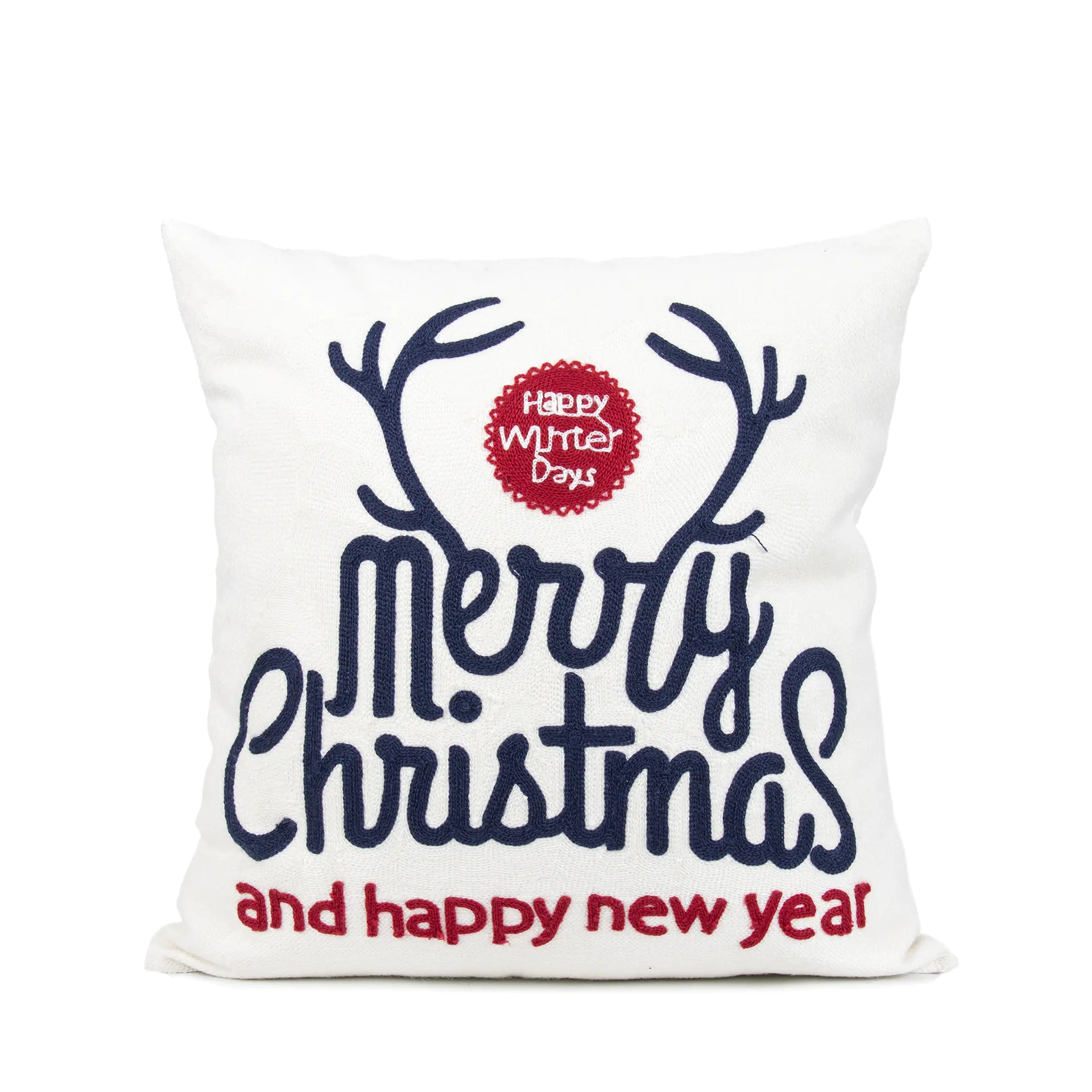 New Christmas Embroidery Pillowcase for Home Decor