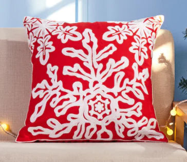 New Christmas Embroidery Pillowcase for Home Decor