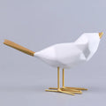Gold and Silver Bird Figurine