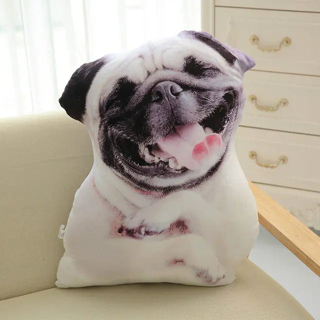 Simulation Dog Pillow 3D