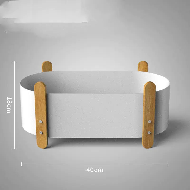 Iron Planter with Creative Minimalist Design