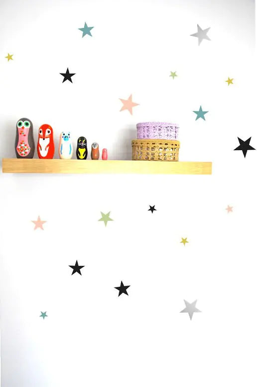 Creative Star PVC Wall Stickers Set