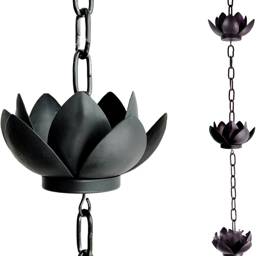 Lotus Flower Rain Chain