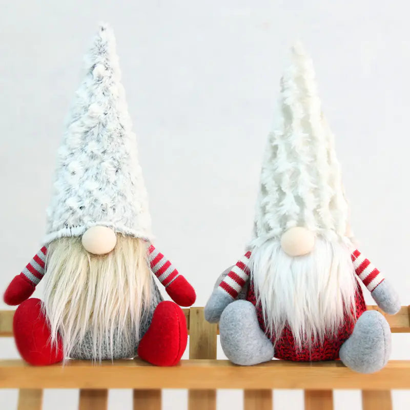 Christmas Decor Gift: Forest Santa Plush Toy