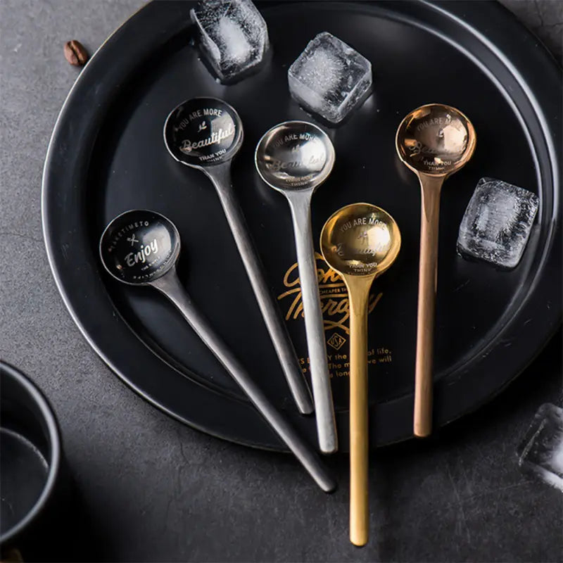 Vintage Stainless Steel Coffee Spoon