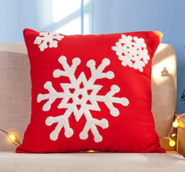 New Christmas Embroidery Pillowcase for Home Decor