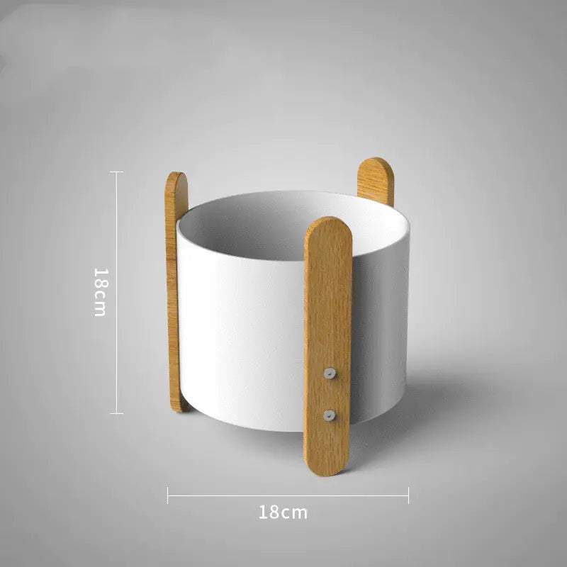 Iron Planter with Creative Minimalist Design