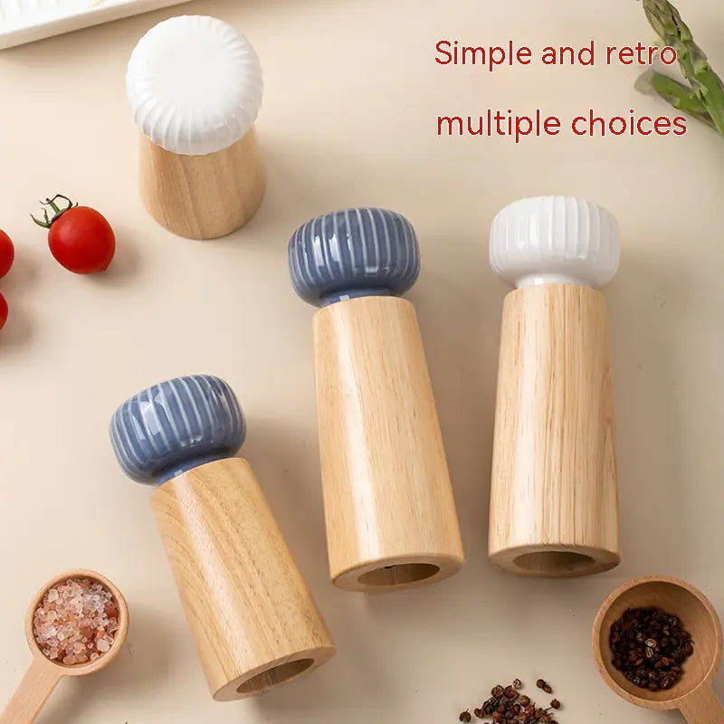Manual Ceramic Pepper Grinder Bottle