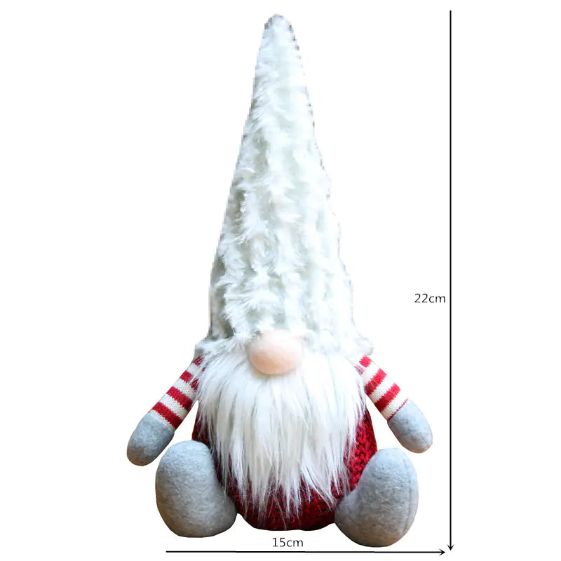 Christmas Decor Gift: Forest Santa Plush Toy