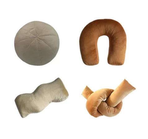 3D Geometric Velvet Decorative Cushion