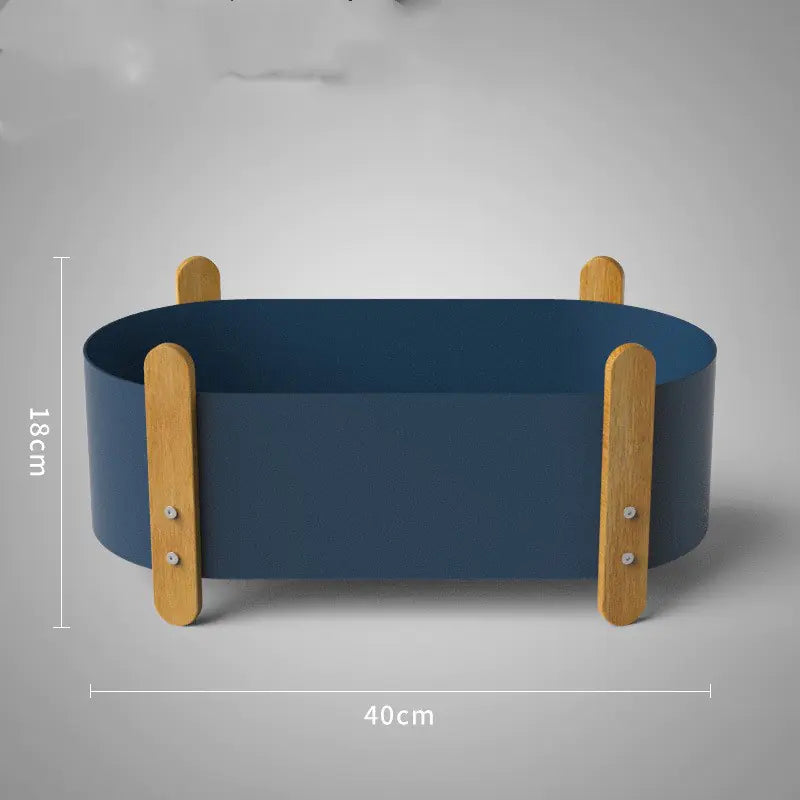 Iron Planter with Creative Minimalist Design